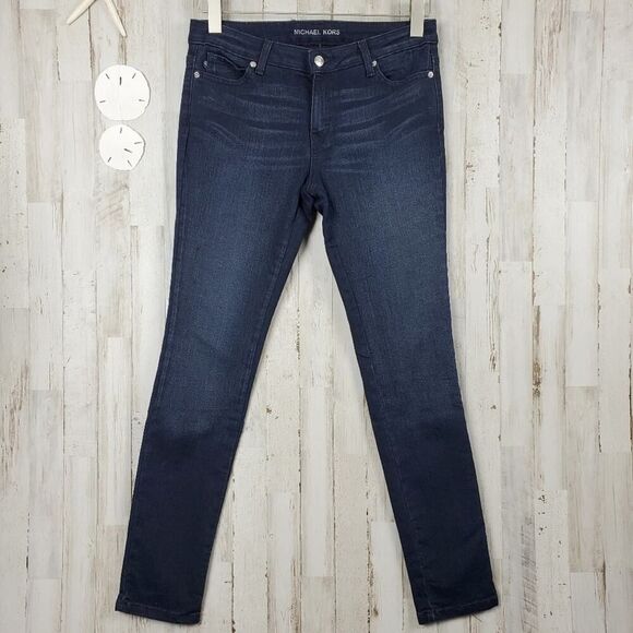 Michael Kors Skinny Jeans Blue Size 6 - Picture 1 of 9